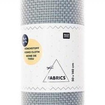 Moine de tissu 50 cm x 1 4 m rico design gris 128 1898950 92