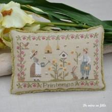 Vive le printemps fiche papier de mere en fille